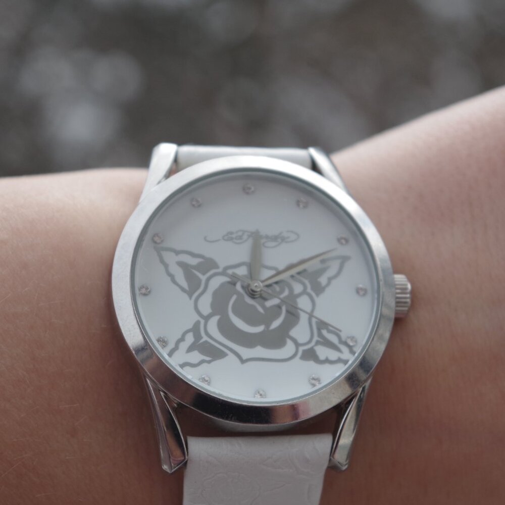 Ed Hardy Ladies Working Wrist Watch